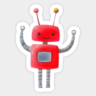 Jessie the robot Sticker